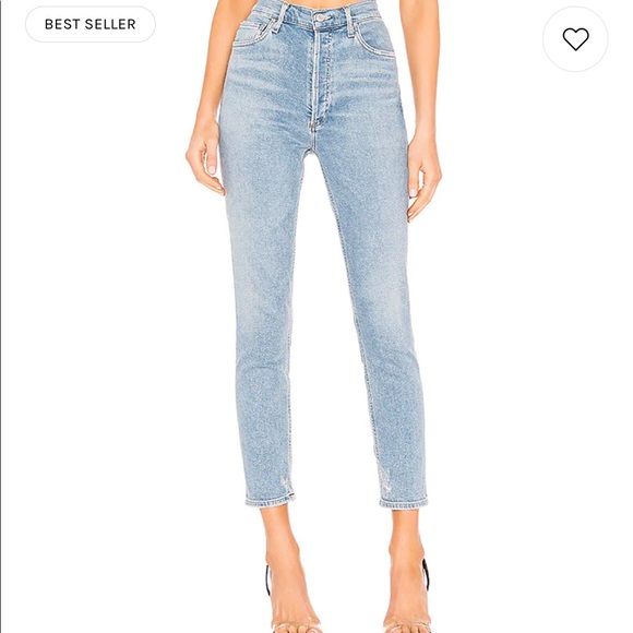 Agolde Nico High Rise Slim Fit Embark - Picture 2 of 5